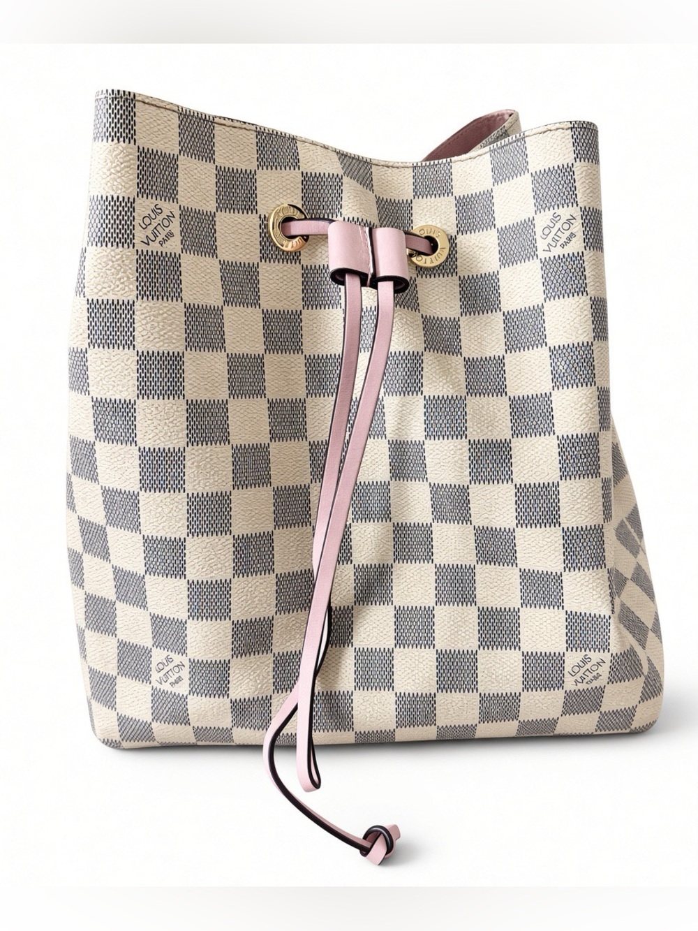 Louis Vuitton Neonoe MM Damier Azur – Pink